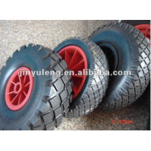 9"rubber wheel 3.00-4 for wheel barrow
